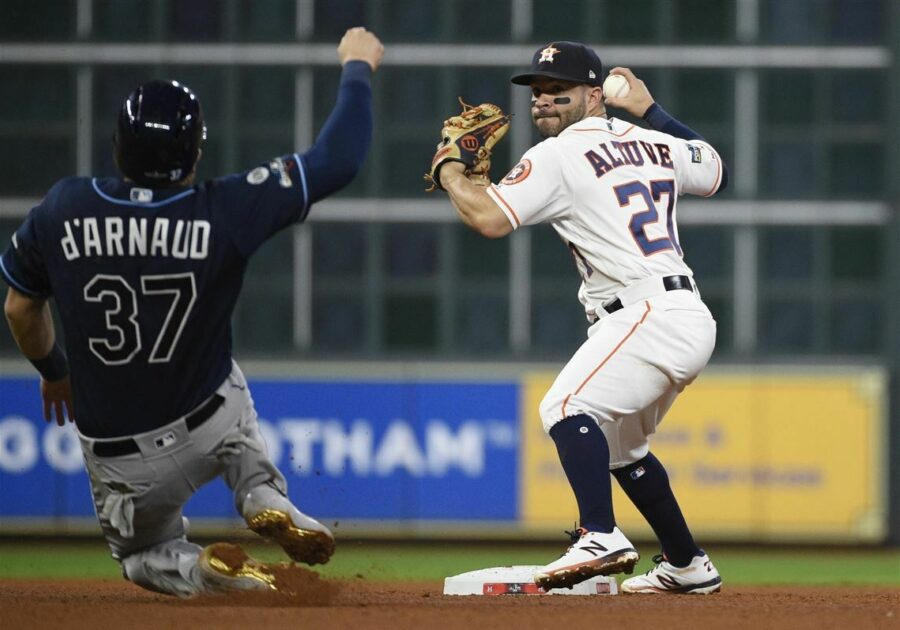 ALDS Rays Astros Baseball 9