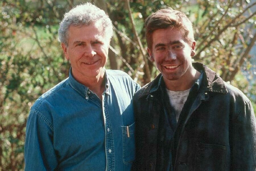 Homer Hickam and Jake Gyllenhaal