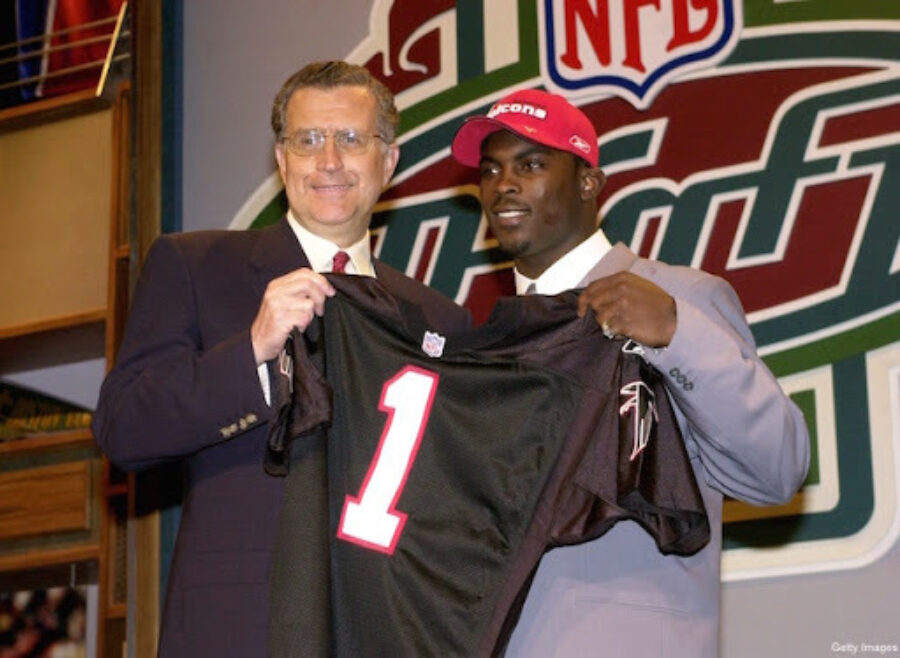 M Vick Draft