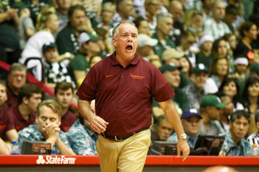 Mike young yelling
