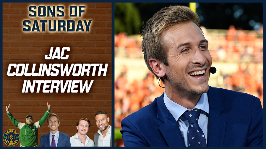 Interview with Jac Collinsworth, the new play-by-play announcer for Notre Dame on NBC (Ep. 76)